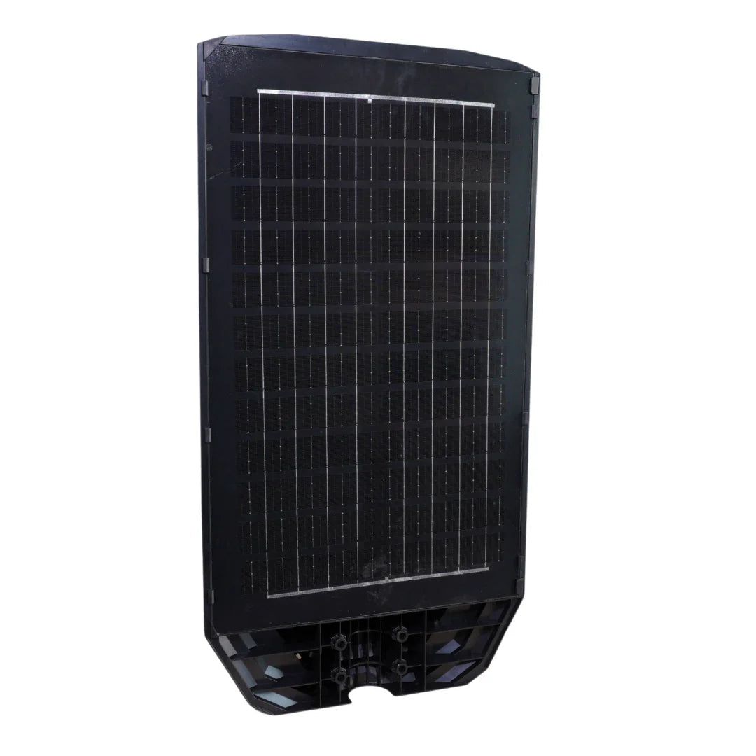 Lampa Solara Uriasa 75x38 cm, Polaris Innova 1600W – LED 120 000 lm, Senzor Lumina/Miscare si Telecomanda, IP66 & Suport Prindere Glorio
