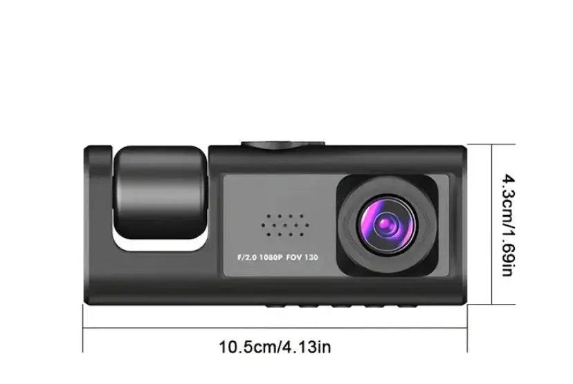 Camera Tripla AUTO– Siguranta, Claritate si Supraveghere Completa!🎁 CADOU: Card microSD 32GB inclus în pachet Doimeseriasi.ro