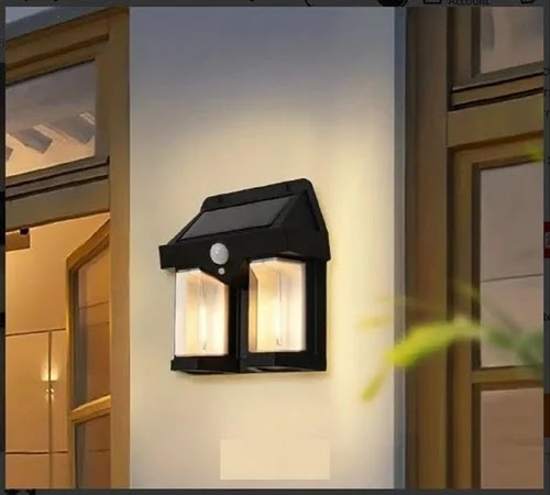 FELINAR SOLAR CU 2 LED-URI Glorio