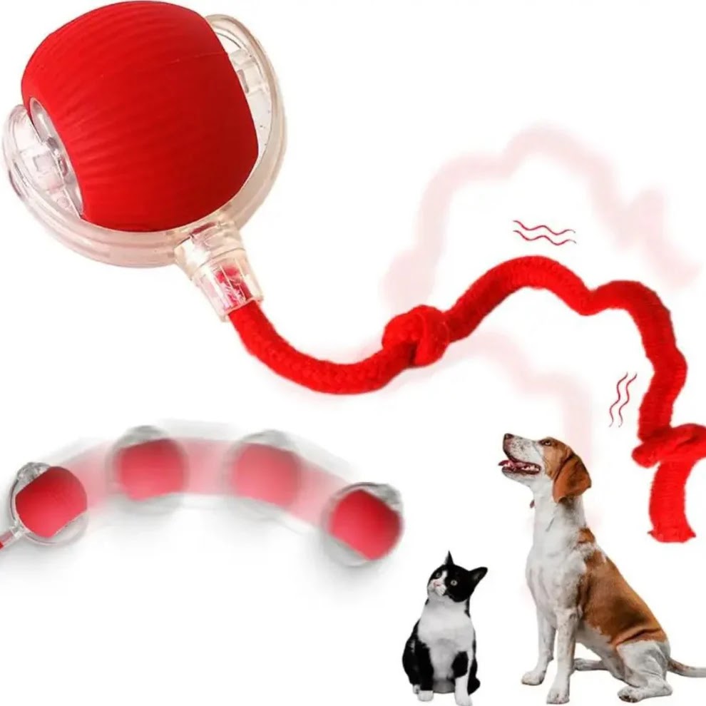 🐾 Jucărie Interactivă pentru Animale – Activare la Atingere Glorio