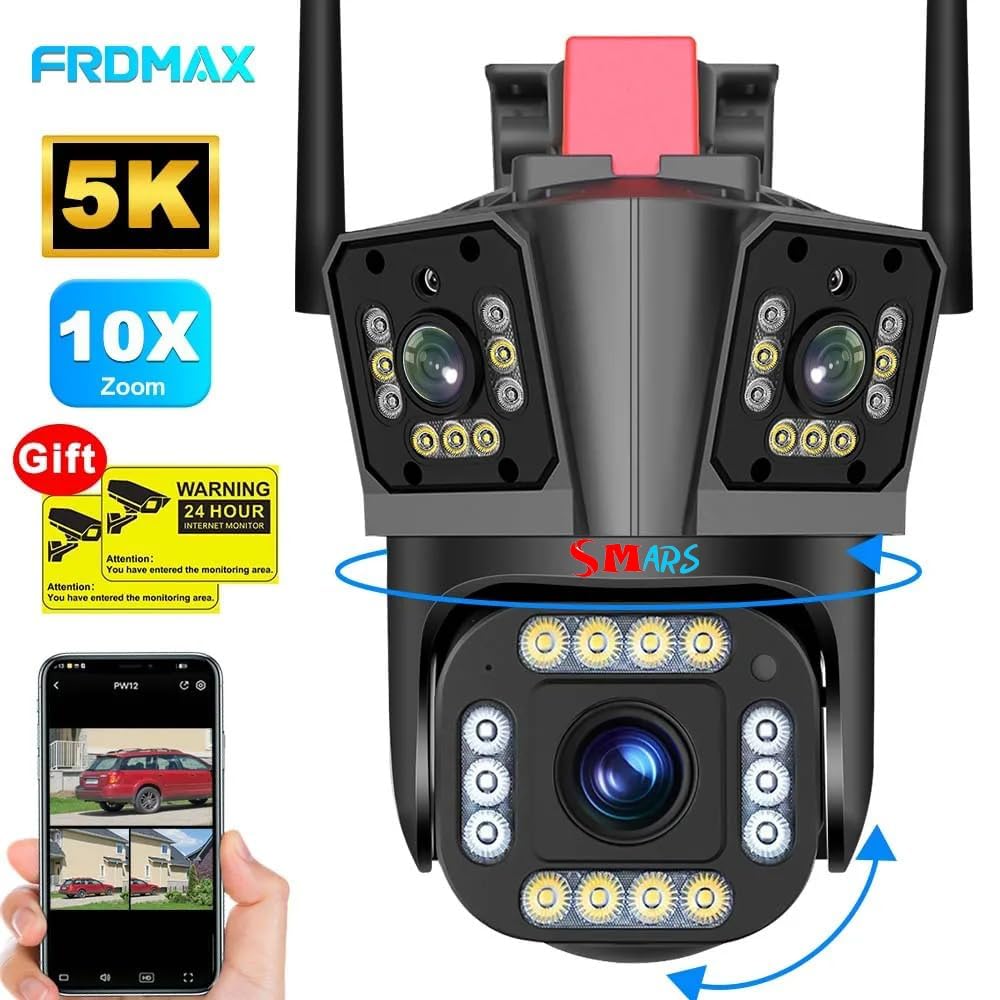 Camera de Securitate 4G Rotativa Full HD 5 MP Glorio