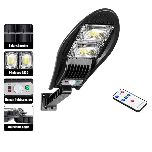 SET 5x Lampa Stradala 1200W, Incarcare Solara Glorio