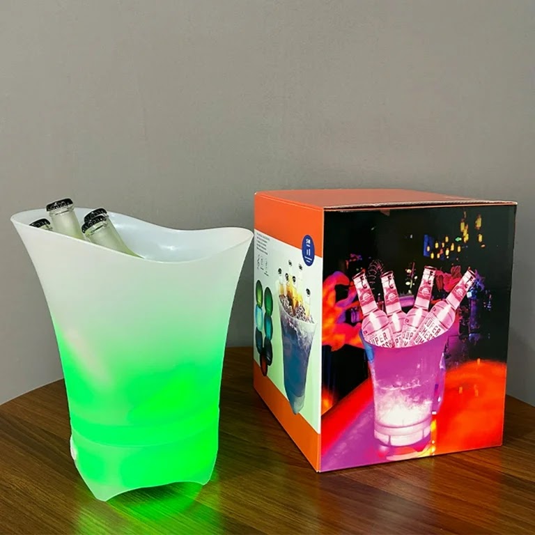 Frapieră cu Bluetooth și Iluminare LED – Portabilă, Elegantă, Multifuncțională Glorio