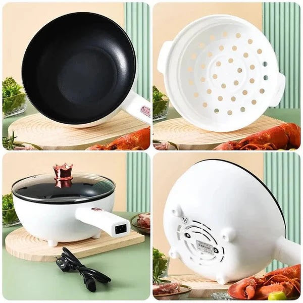 Tigaie electrica 26cm, inteligenta, multifunctionala 3L Glorio