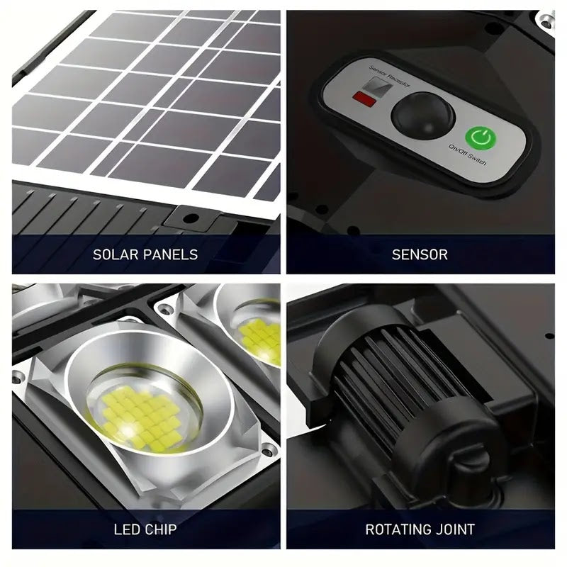 Lampa solară stradală 3000W  70 CM W789B-6 Glorio
