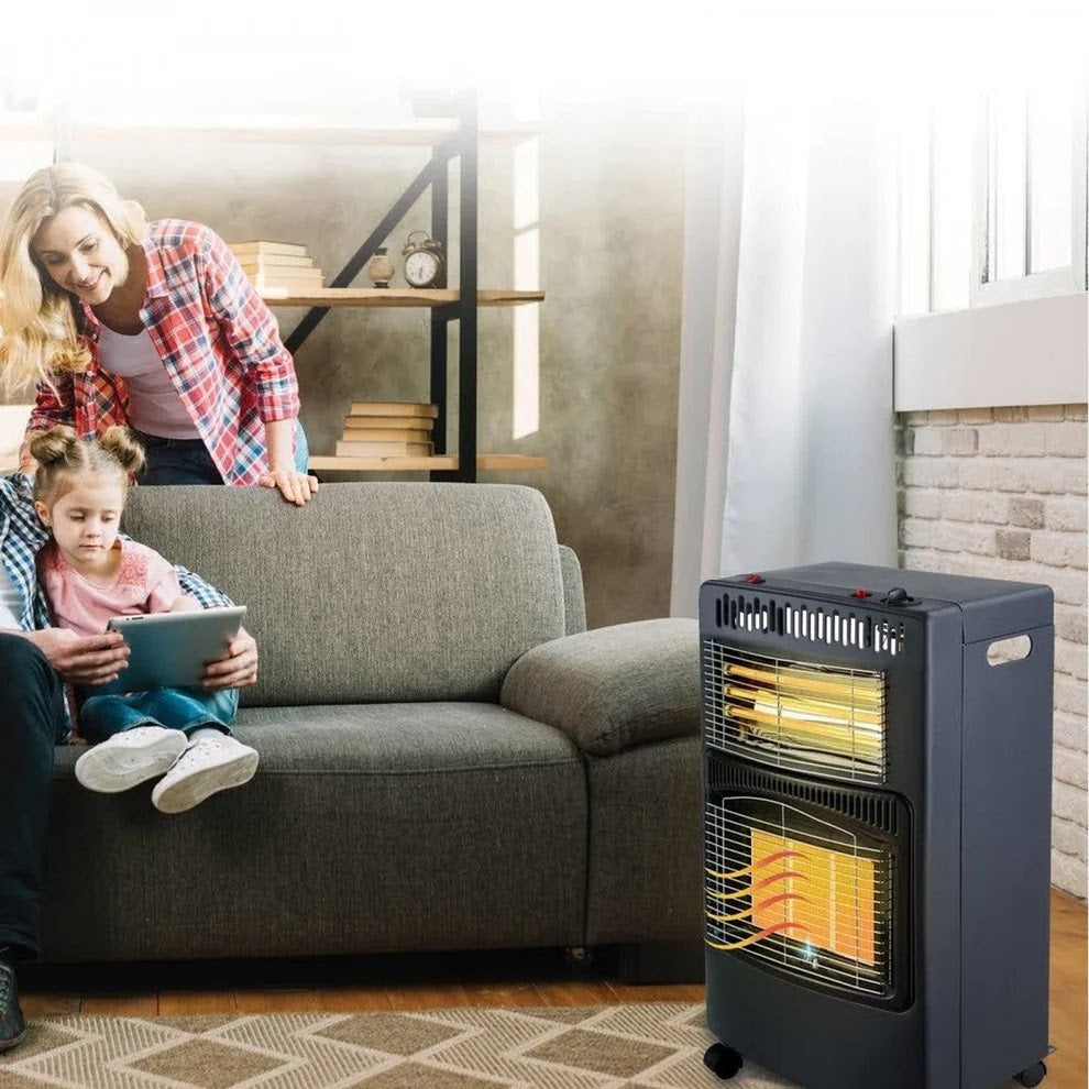 Soba pe gaz si electric Hausberg HB-1022NG, 4.2 kW Glorio