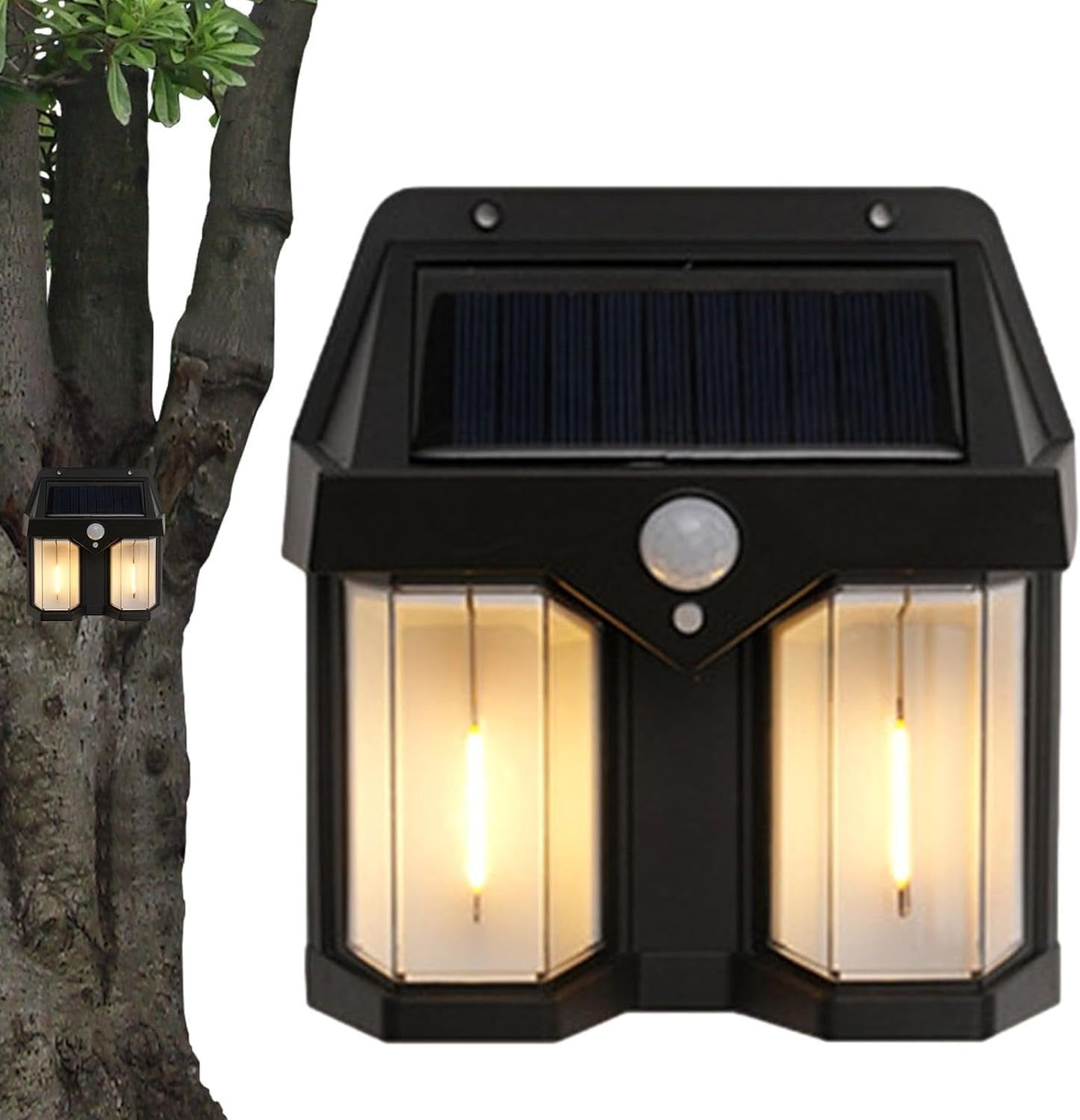 FELINAR SOLAR CU 2 LED-URI Glorio