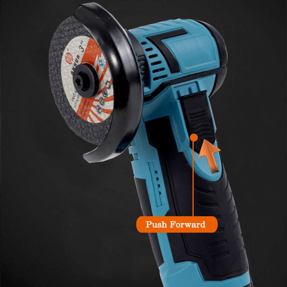 Mini Polizor Unghiular Flex Electric 48 v cu 2 Acumulatori, 5  Discuri Incluse Glorio