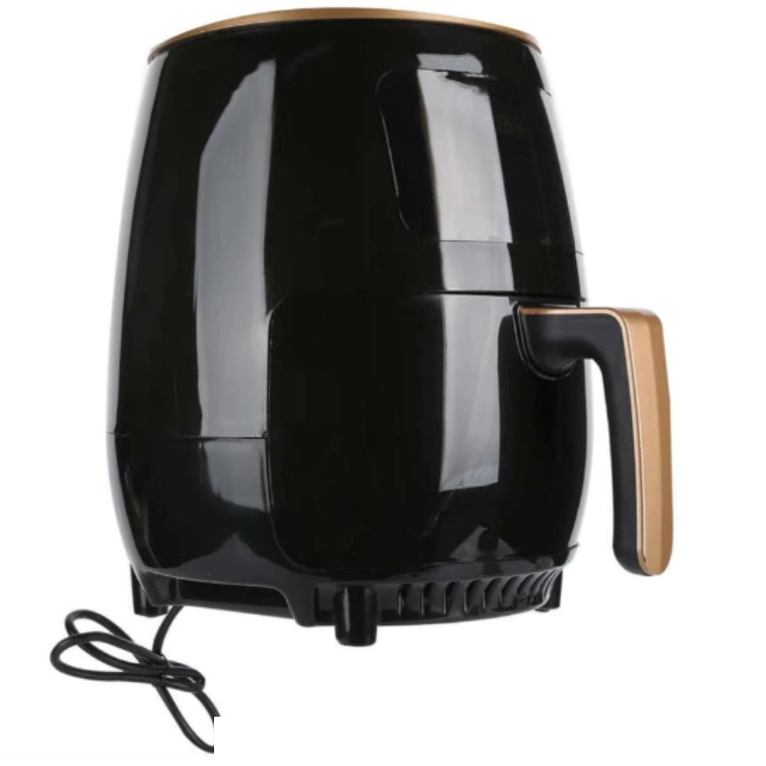 Friteuza cu aer cald AirFryer 3000W, capacitate 6L si afisaj digital + 100 hartii de copt cadou Glorio
