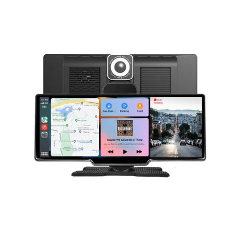 Navigație Auto Universala  10.2 inch Touchscreen, Wireless CarPlay/Android Auto, Camera 4K Glorio