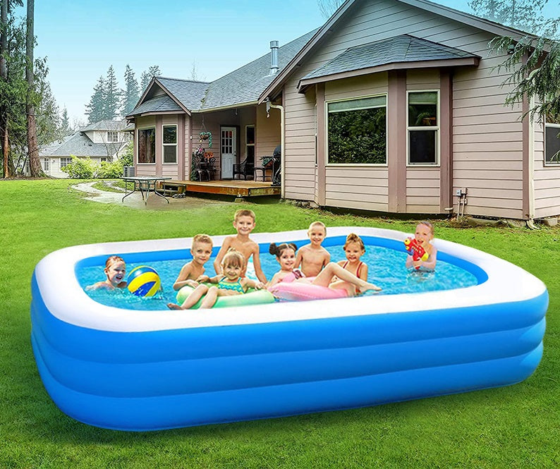Piscina Gonflabila Albastra 200CM Glorio