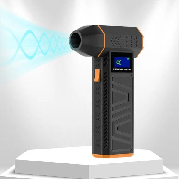 Suflanta aer comprimat, portabila, 6 trepte de viteza, lanterna, incarcare USB Glorio