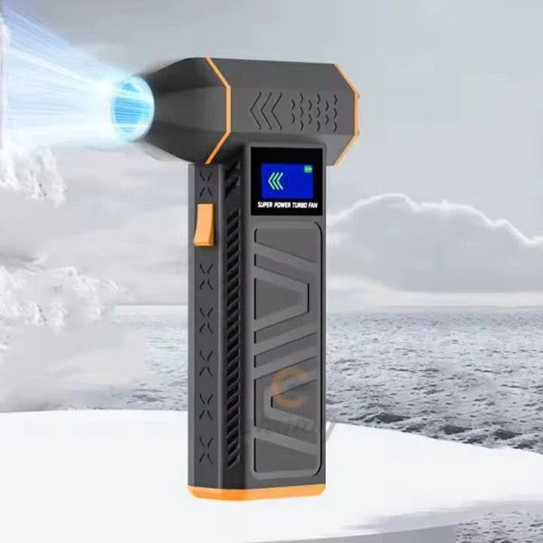 Suflanta aer comprimat, portabila, 6 trepte de viteza, lanterna, incarcare USB Glorio