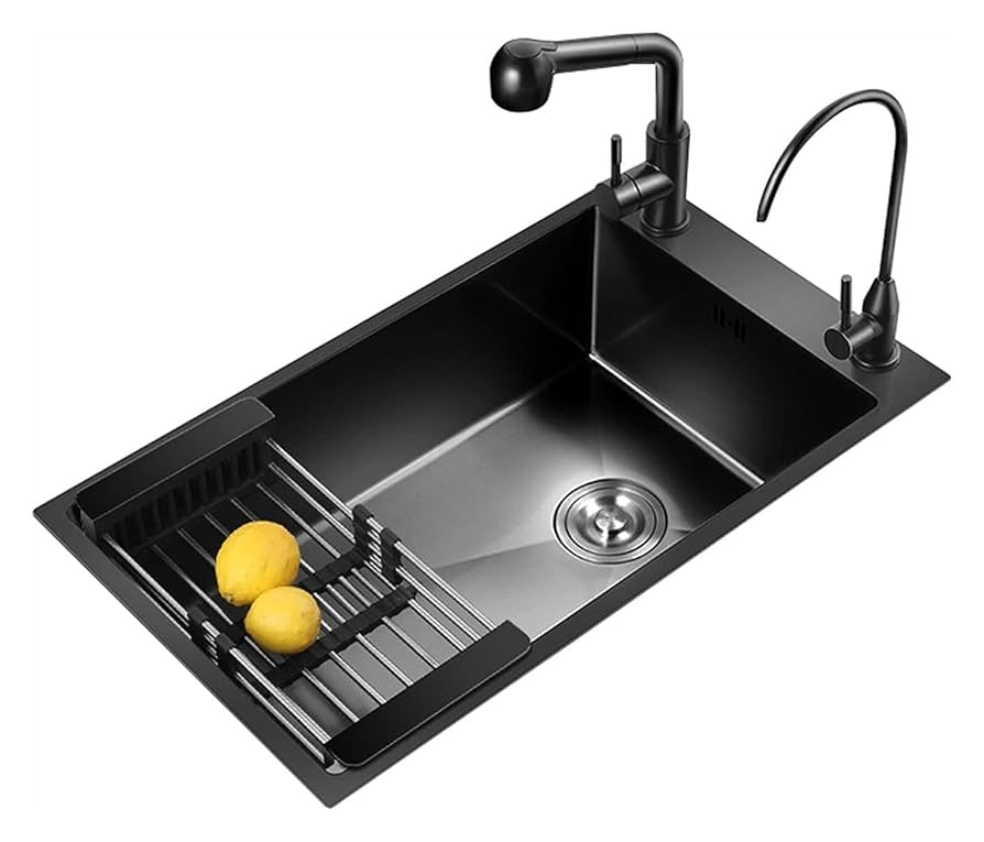 Set chiuveta si baterie tip lebada pentru bucatarie, multifunctionala Glorio
