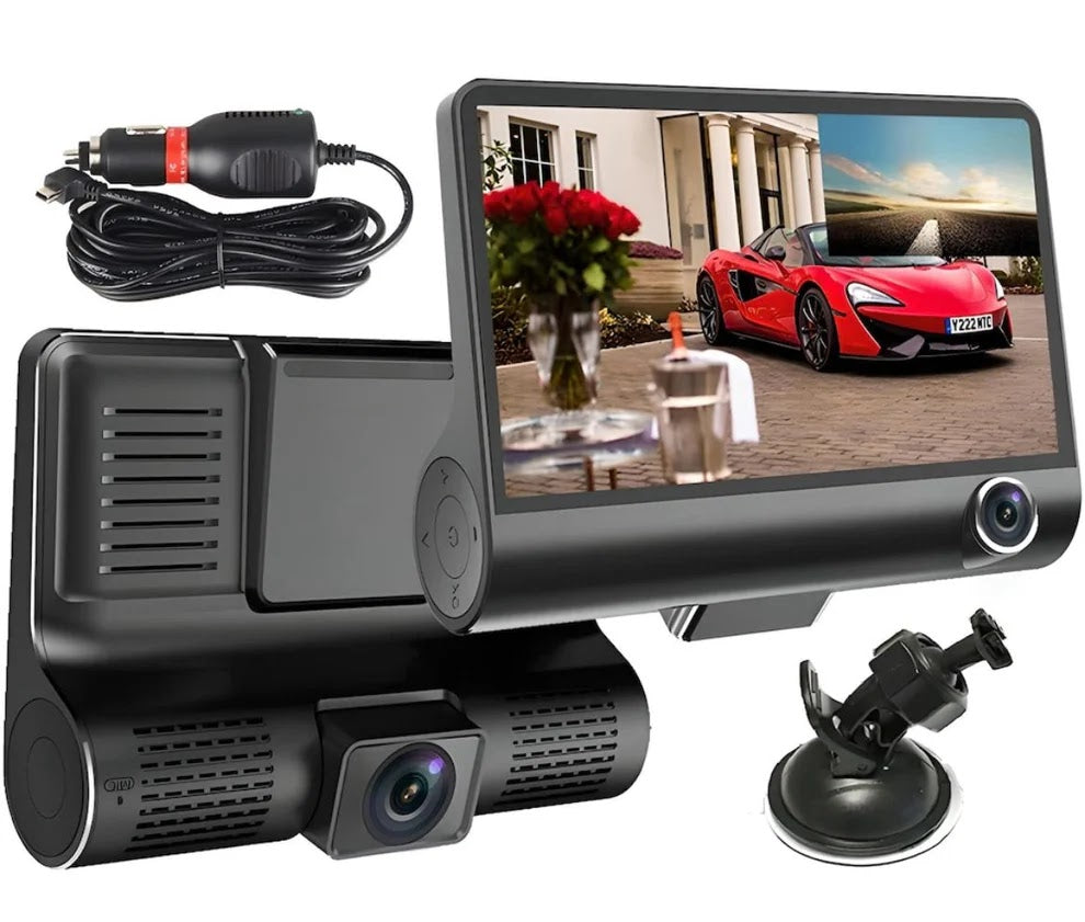 Cameră Auto de Bord – Înregistrare 4K Ultra HD, Viziune Nocturnă și Monitorizare 24/7 Glorio