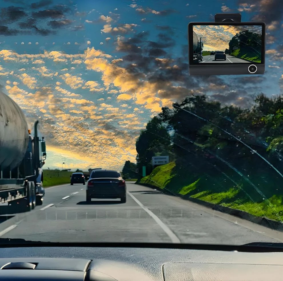 Cameră Auto de Bord – Înregistrare 4K Ultra HD, Viziune Nocturnă și Monitorizare 24/7 Glorio