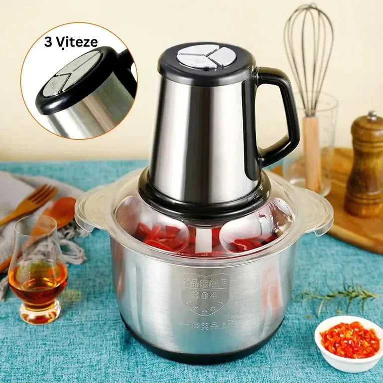 Tocător Electric 3L – 1000W | Putere Mare Glorio
