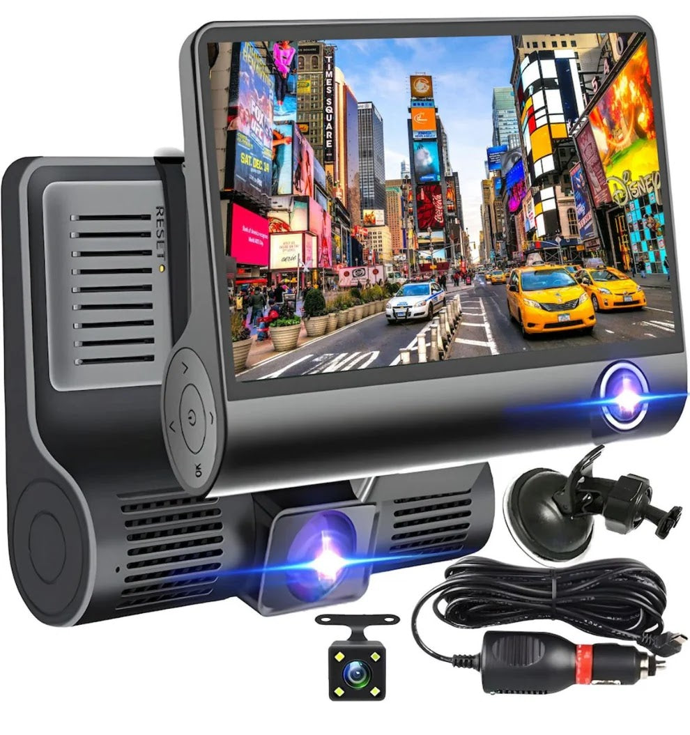 Cameră Auto de Bord – Înregistrare 4K Ultra HD, Viziune Nocturnă și Monitorizare 24/7 Glorio