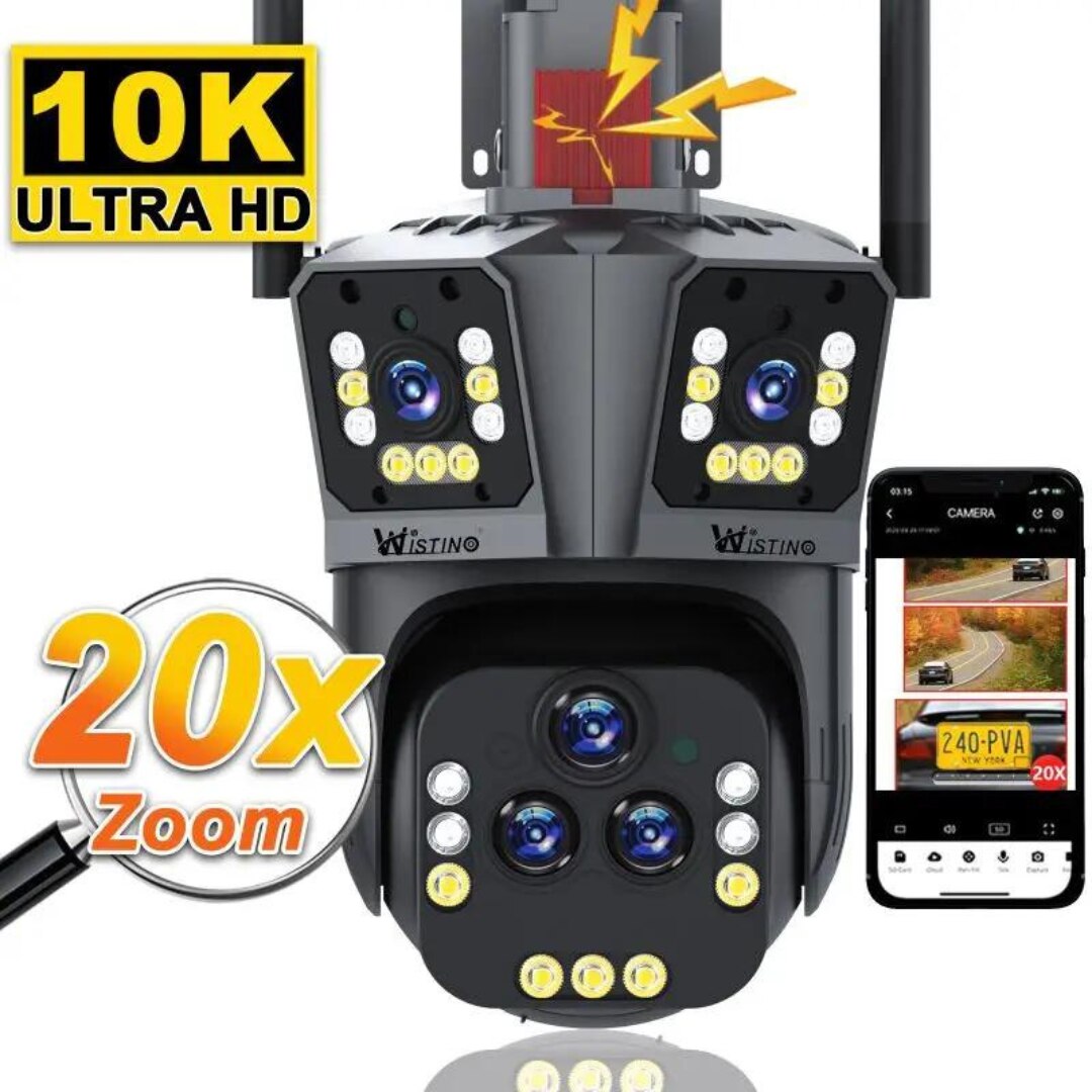 Camera de Securitate 4G Rotativa Full HD 5 MP Glorio