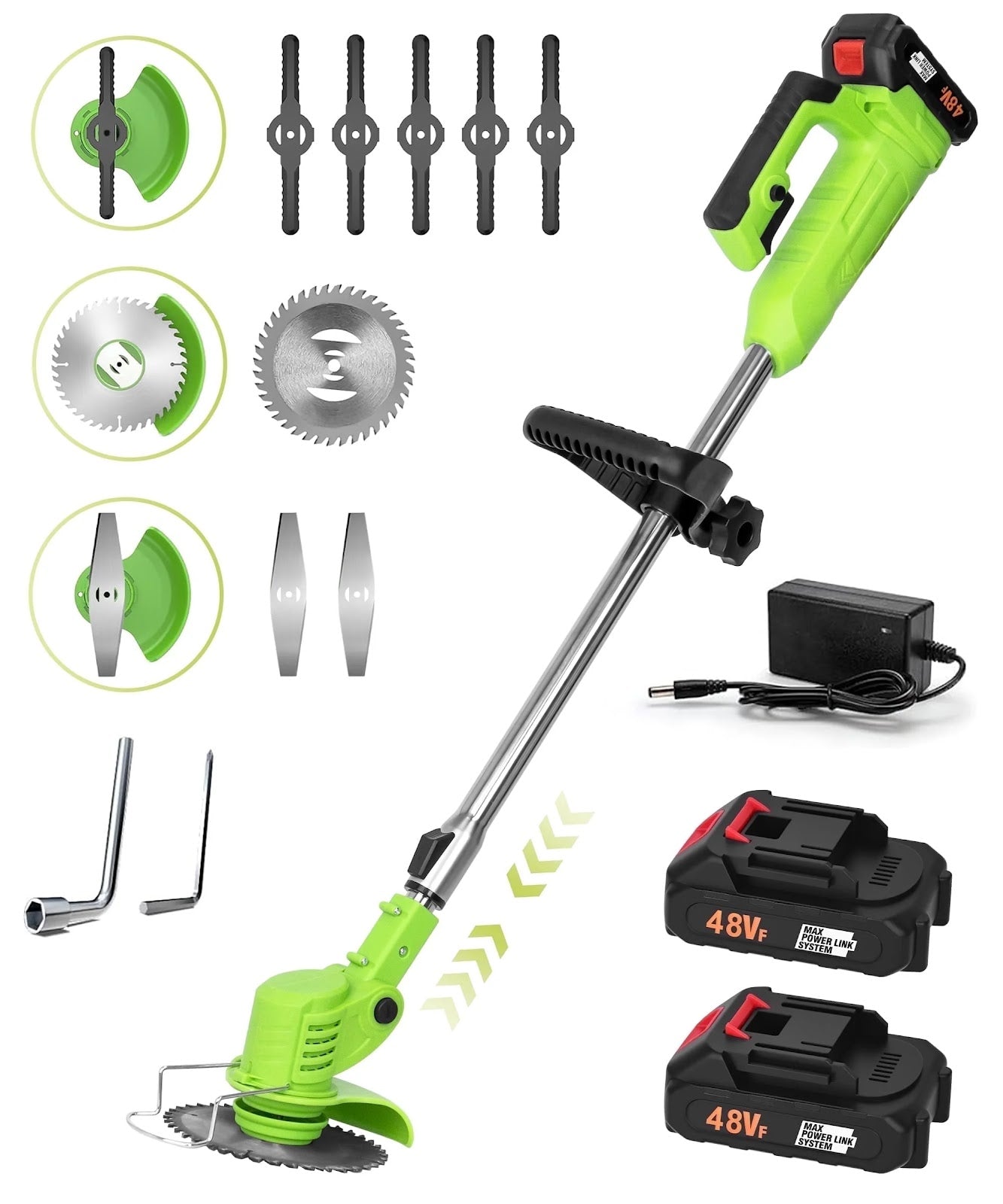 MOTOCOASA ELECTRICA CU ROTI 1000W + 10 accesorii cadou Glorio