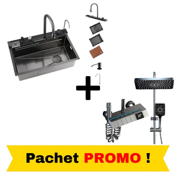 CHIUVETA NEAGRA + SET DUS Glorio