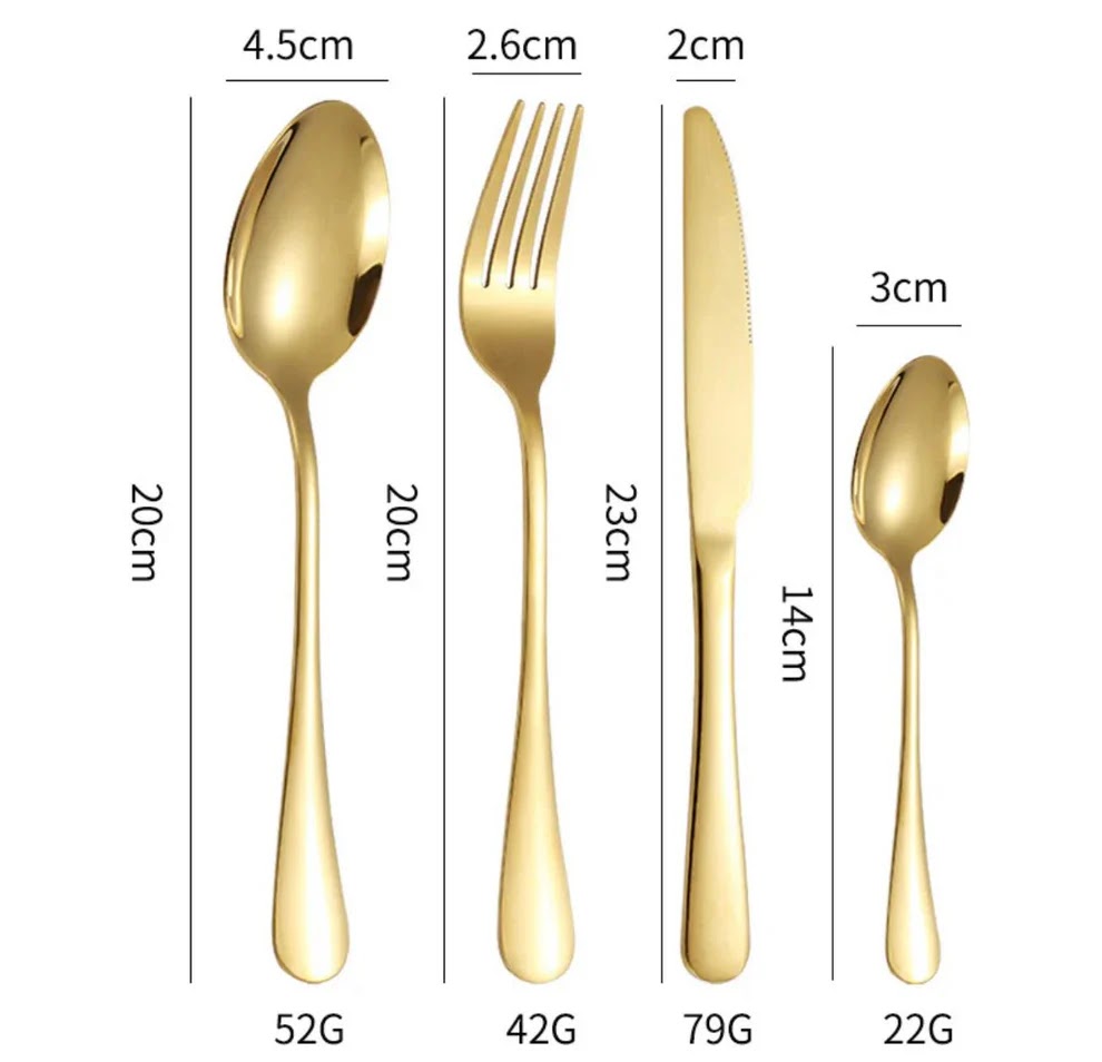 SET TACAMURI 24PCS Glorio