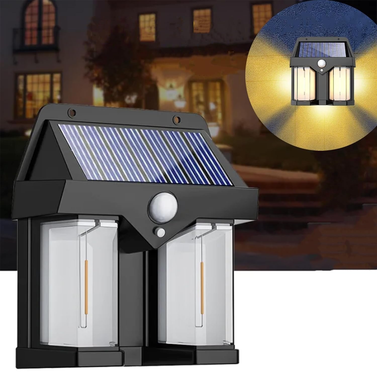 FELINAR SOLAR CU 2 LED-URI Glorio