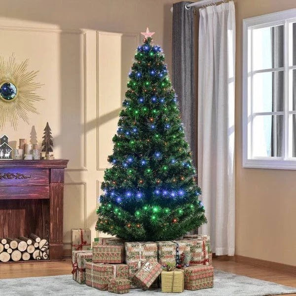 Brad de Craciun 180cm + accesorii pentru impodobit Glorio