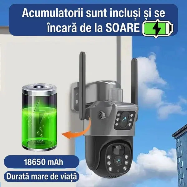 CAMERA LENSO DUBLA CU CARD Glorio