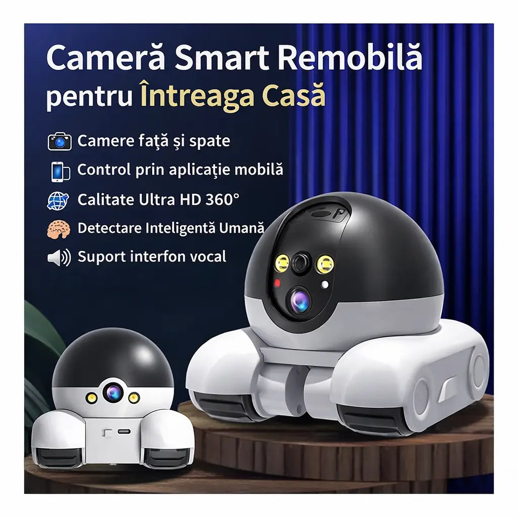 ROBOT CU CAMERA SI ROTI Glorio