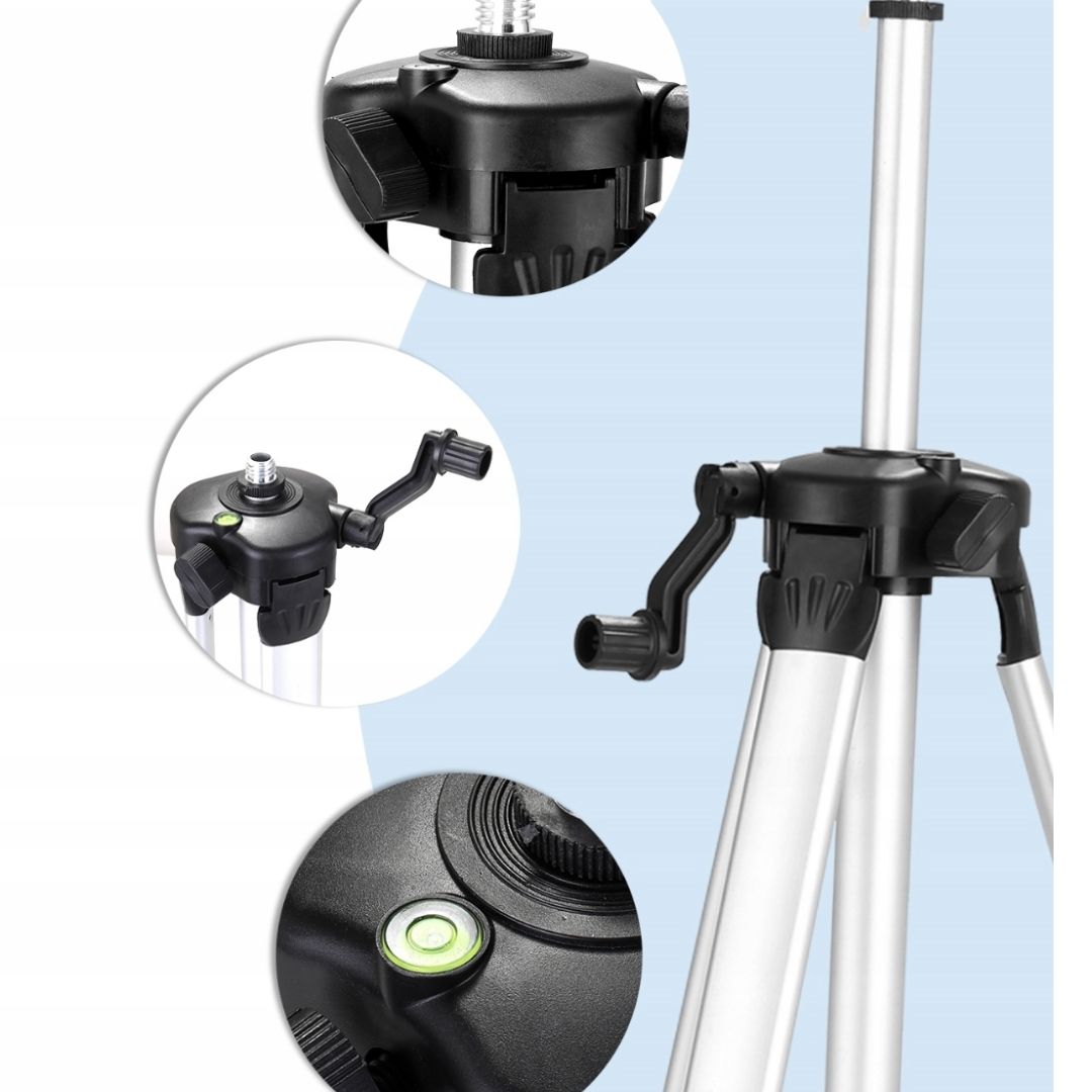 NIVELA LASER 16 LINII - 4D, 2 ACUMULATORI SI 10 ACCESORII Glorio