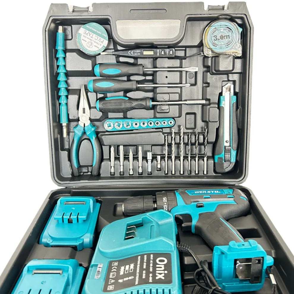 TRUSA BORMASINA CU 33 DE ACCESORII 2 BATERII 48V Glorio
