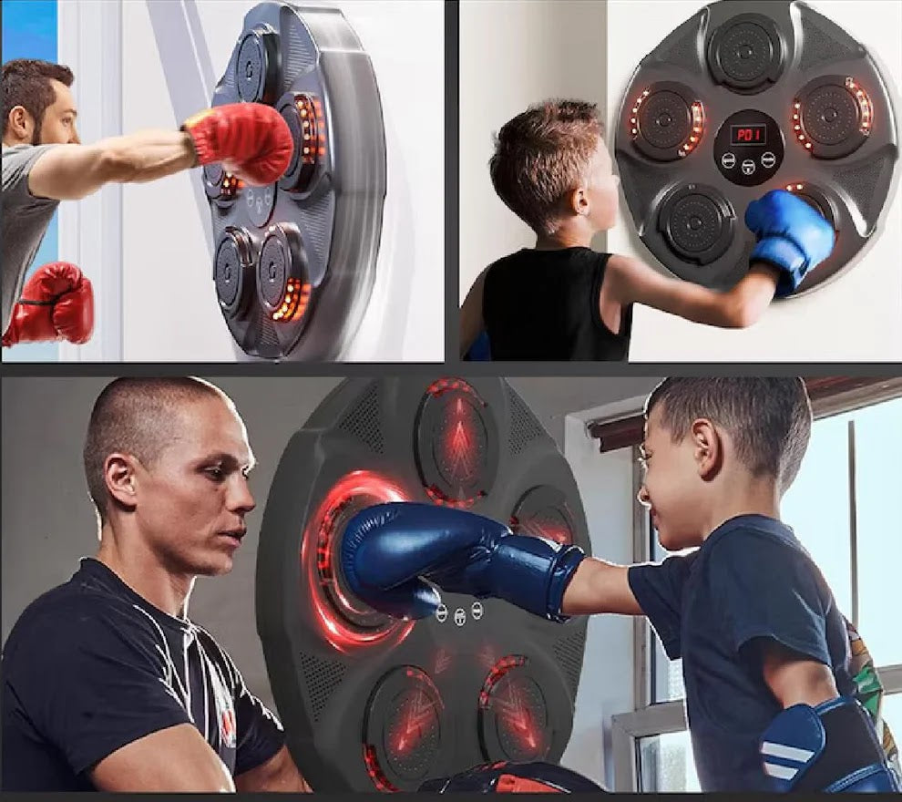 Disc de antrenament pentru box cu efecte luminoase Glorio