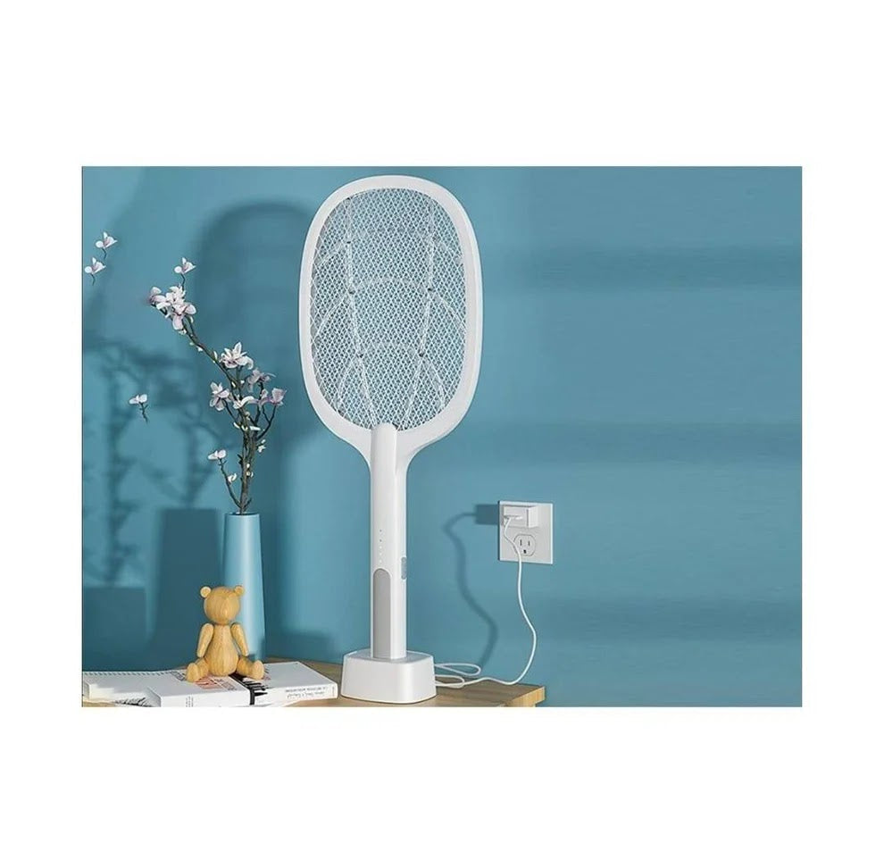 1+1 GRATIS Paleta electrica anti-insecte, incarcare USB Glorio