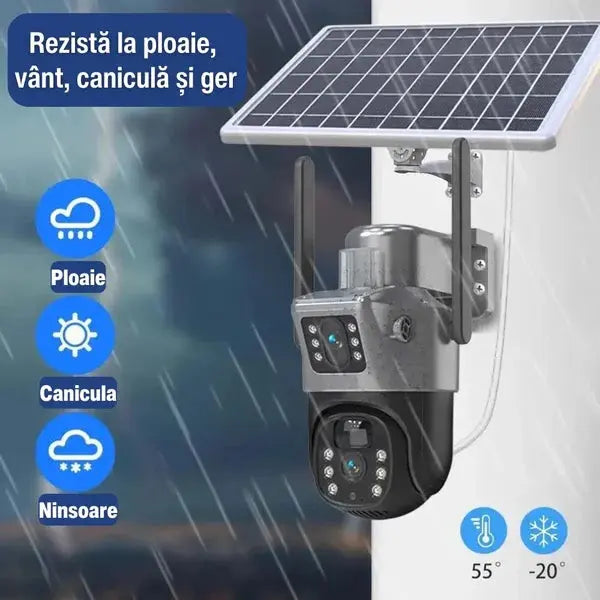 CAMERA LENSO DUBLA CU CARD Glorio