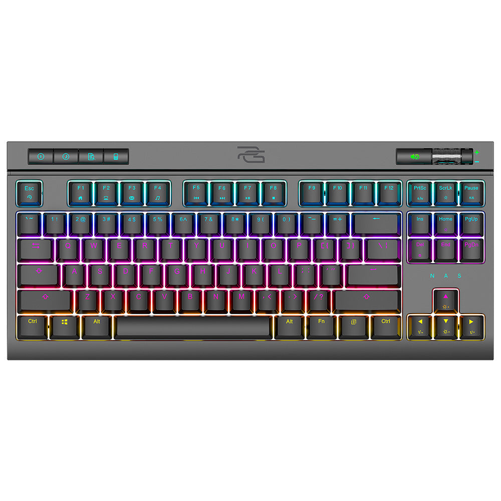Proove - Wired Keyboard Sideswap (CKSIEN00022401) - Mechanical, RGB Backlighting, 87 Keys, Swappable Switches, 1.5m - Black Glorio