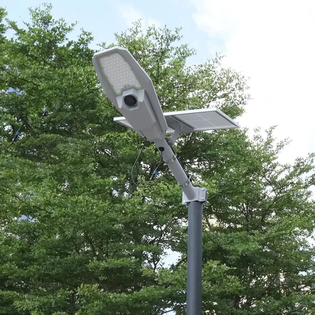 Lampa Solara cu Panou Solar si Brat Sustinere 1200W Glorio