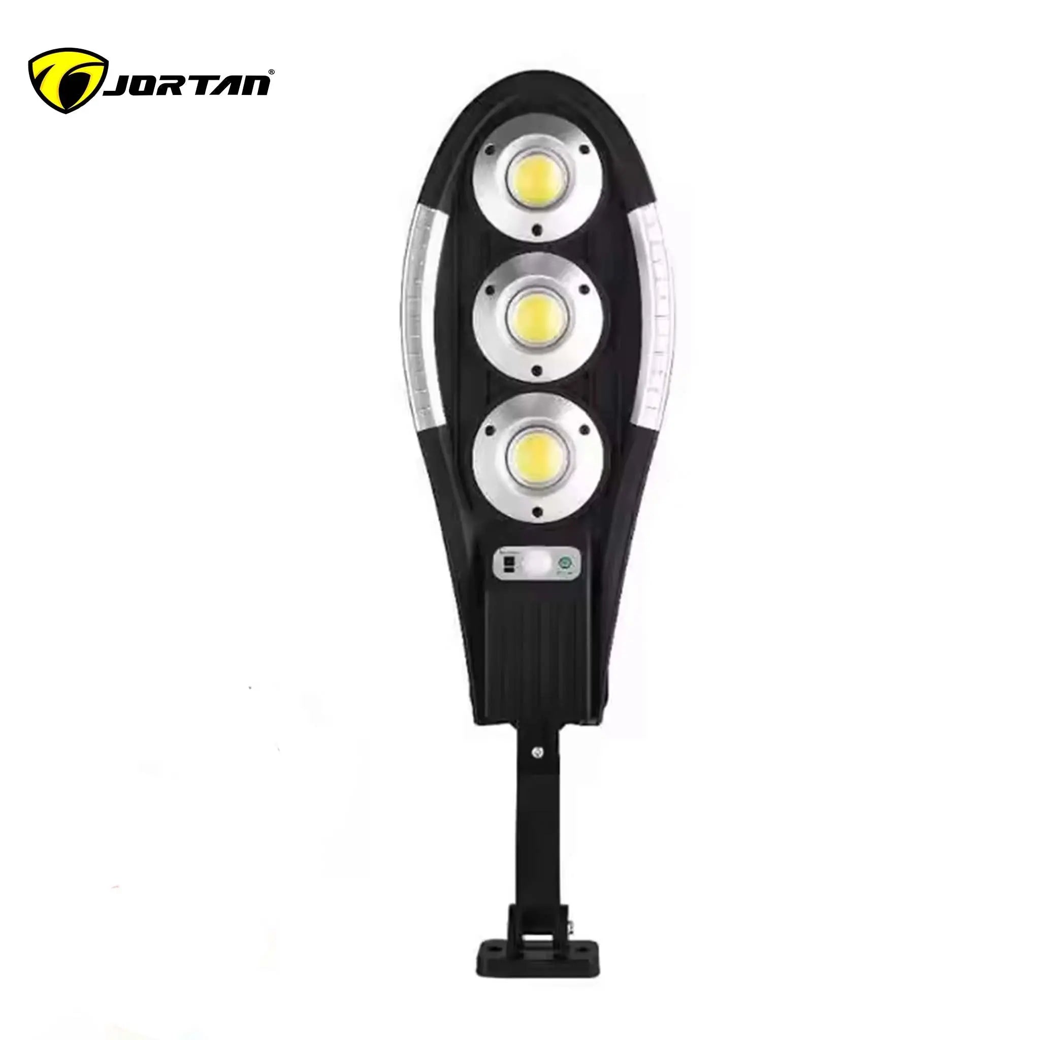 Pachet 4x Lampa Solara Jortan 3 Celule 90COB LED Circular IP67 Senzor de Miscare Glorio