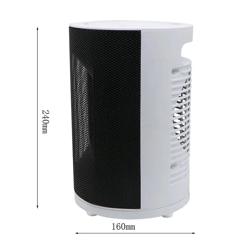 Aerotermă RAF R.1187 1800W, Încălzitor electric confortabil, mini ventilator, culoare albă, încălzitor premium pentru cameră Glorio