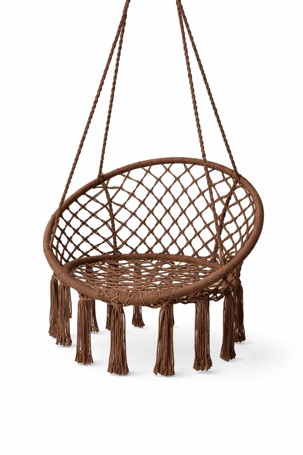 Leagan BOHO GARDEN 3+, Pentru Terasa și Gradina, Suport 125kg, Design Premium, Disponibil in Culori: Bej, Gri, Negru, Maro Neamtul.ro