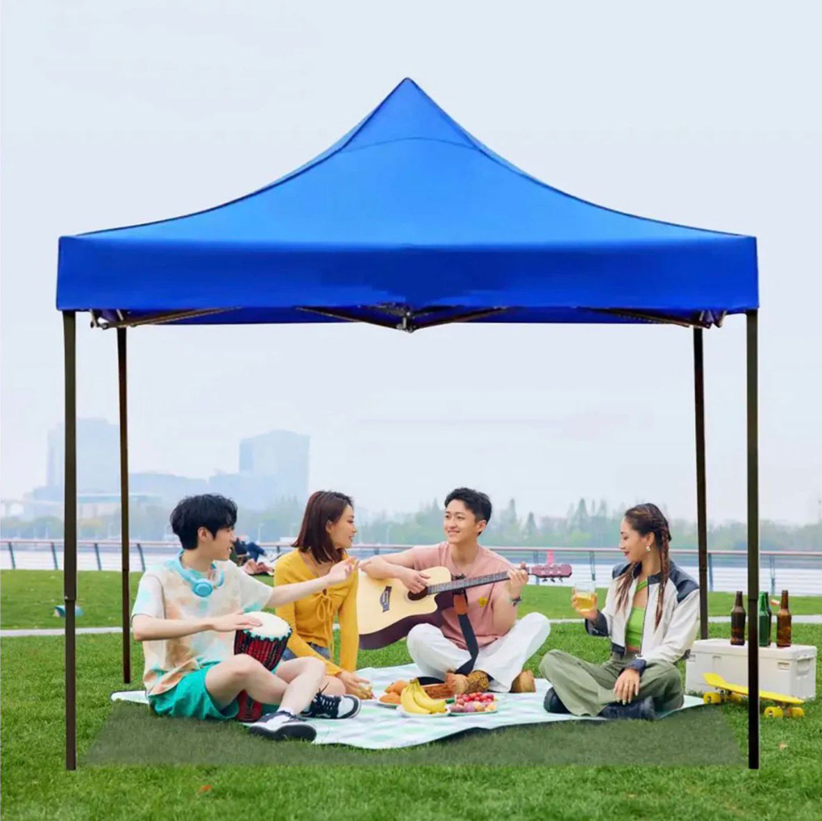 Pavilion Pliabil 3x3M, SMART EVENT 2+, Cadru Metalic Rezistent, Impermeabil Montaj Rapid Glorio.ro