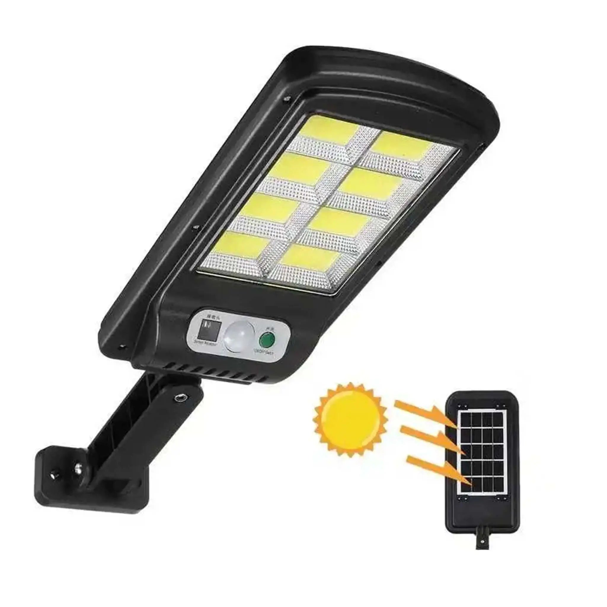 Pachet 4x Lampa Solara Jortan 8 Celule IP67 Senzor de Miscare Glorio