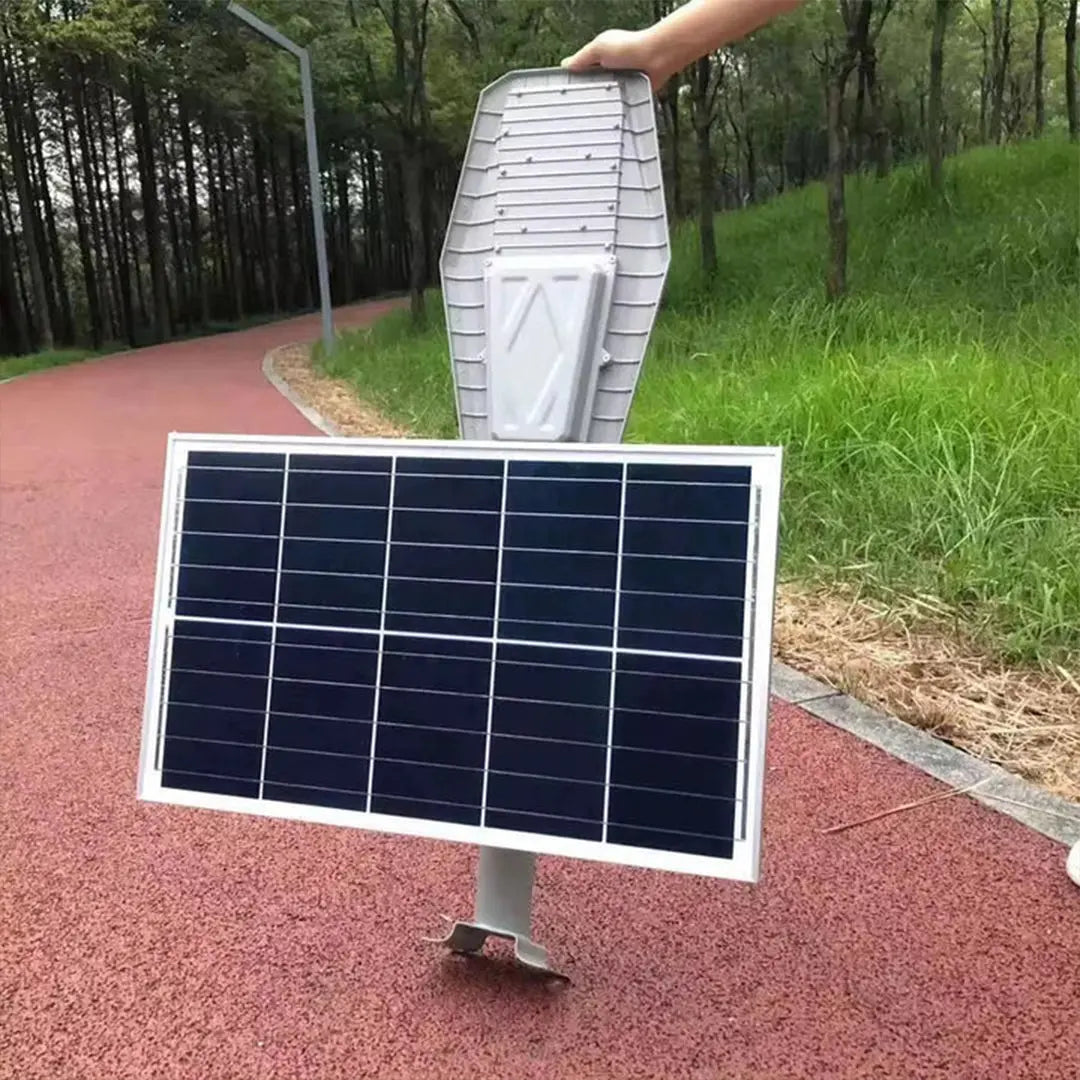 Lampa Solara cu Panou Solar si Brat Sustinere 1200W Glorio