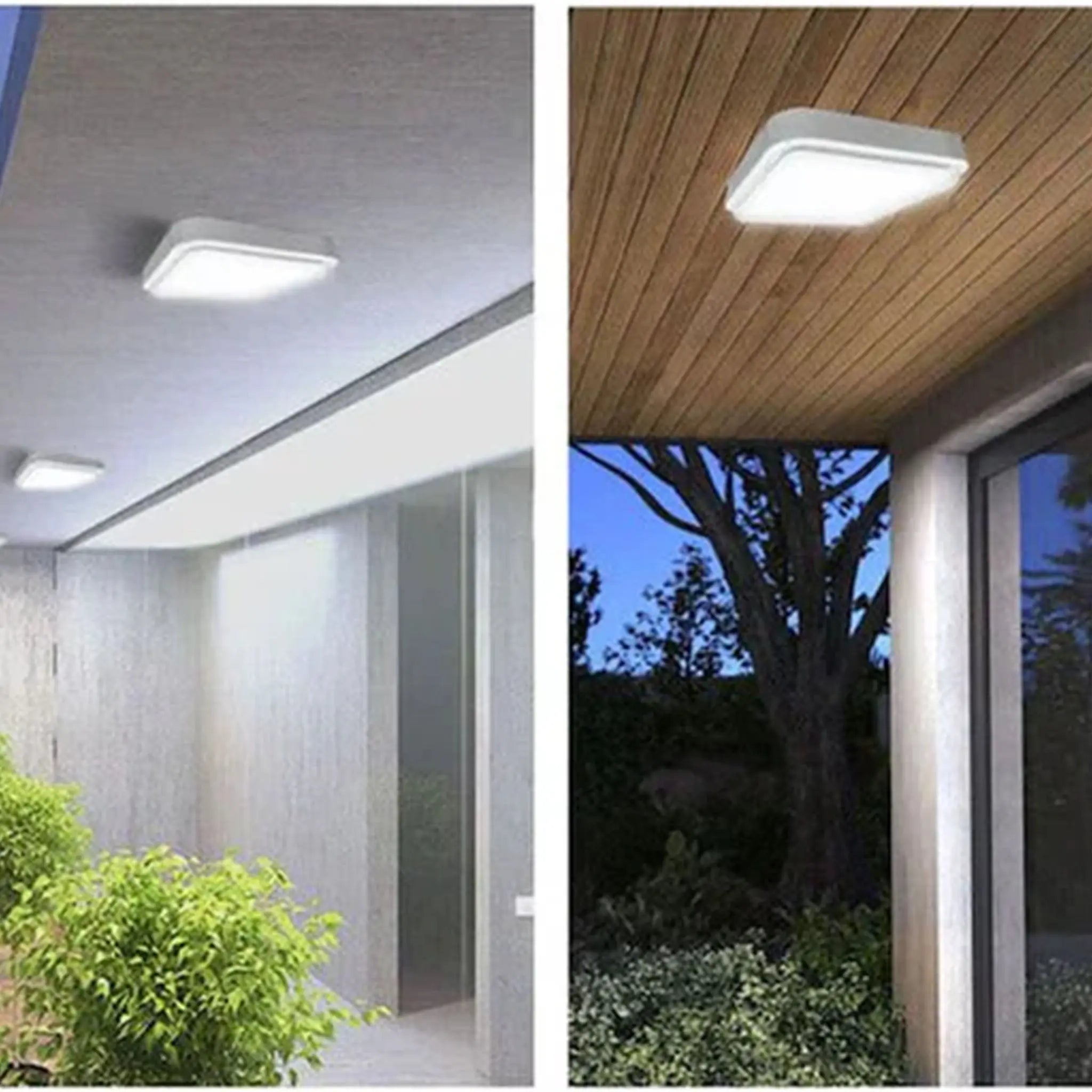 Lampa Plafionera cu Panou Solar Jortan Alb Rece/Cald IP44 40W/60W/100W/200W/300W Glorio