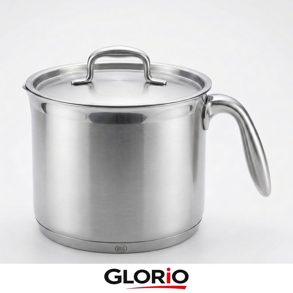 Oala pentru Lapte 8L Inox - unghi 4