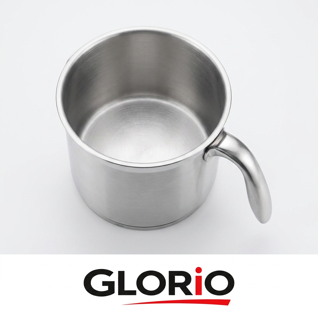 Oala pentru Lapte 8L Inox - vedere de sus