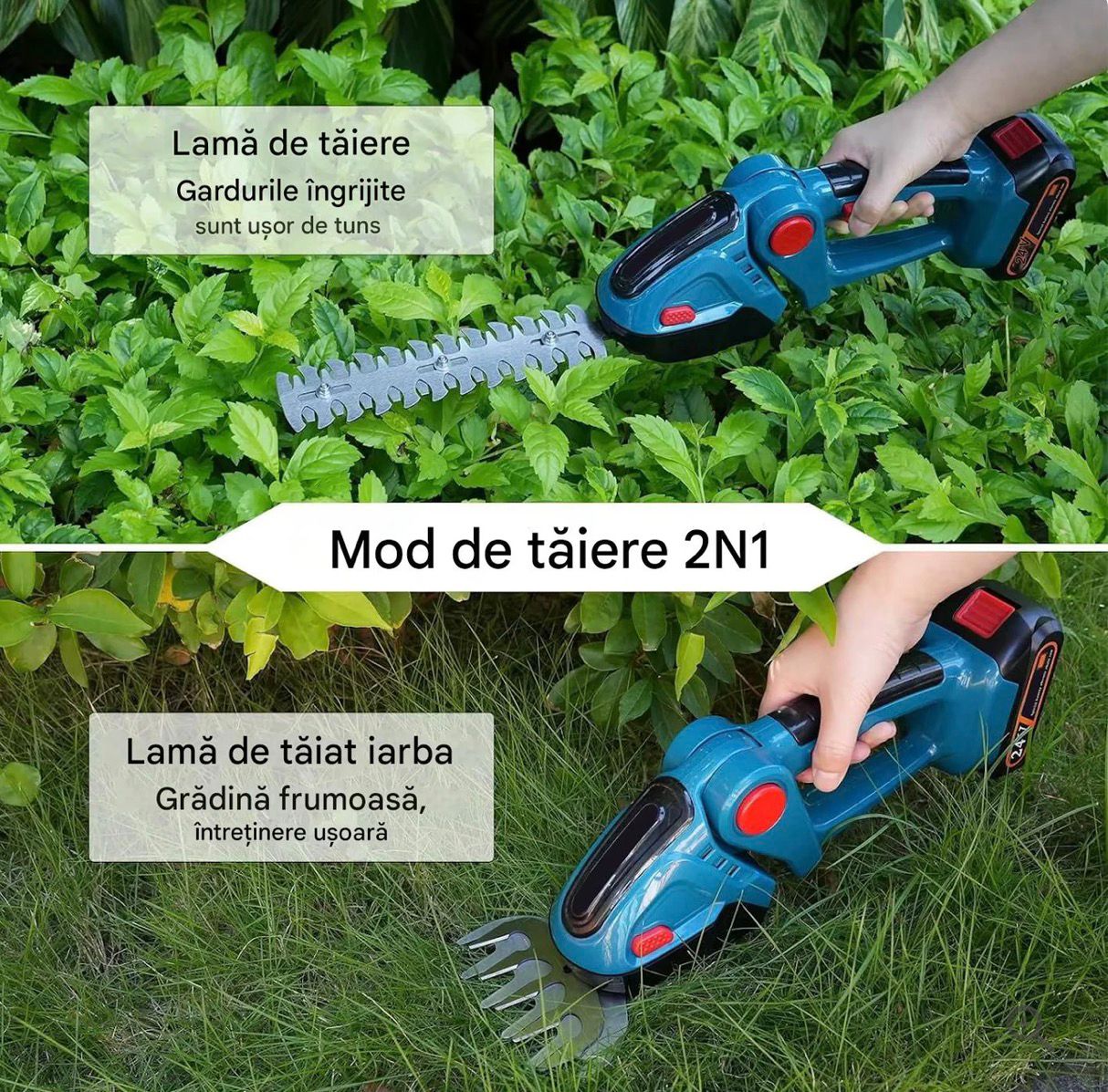 Masina de Tuns Gard Viu Fara Fir 2 in 1 Neamtul.ro