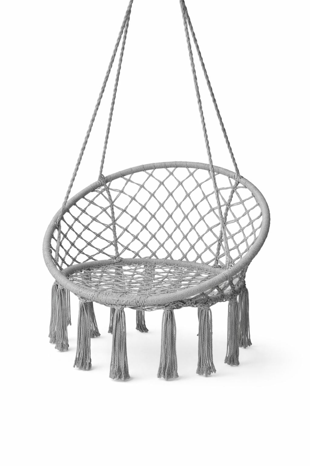 Leagan BOHO GARDEN 3+, Pentru Terasa și Gradina, Suport 125kg, Design Premium, Disponibil in Culori: Bej, Gri, Negru, Maro Neamtul.ro