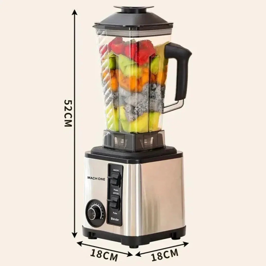 Robot de Bucatarie Multifunctional 2-în-1 RAF R.2879, Capacitate 3 litri, 2600W, 32000 RPM Glorio