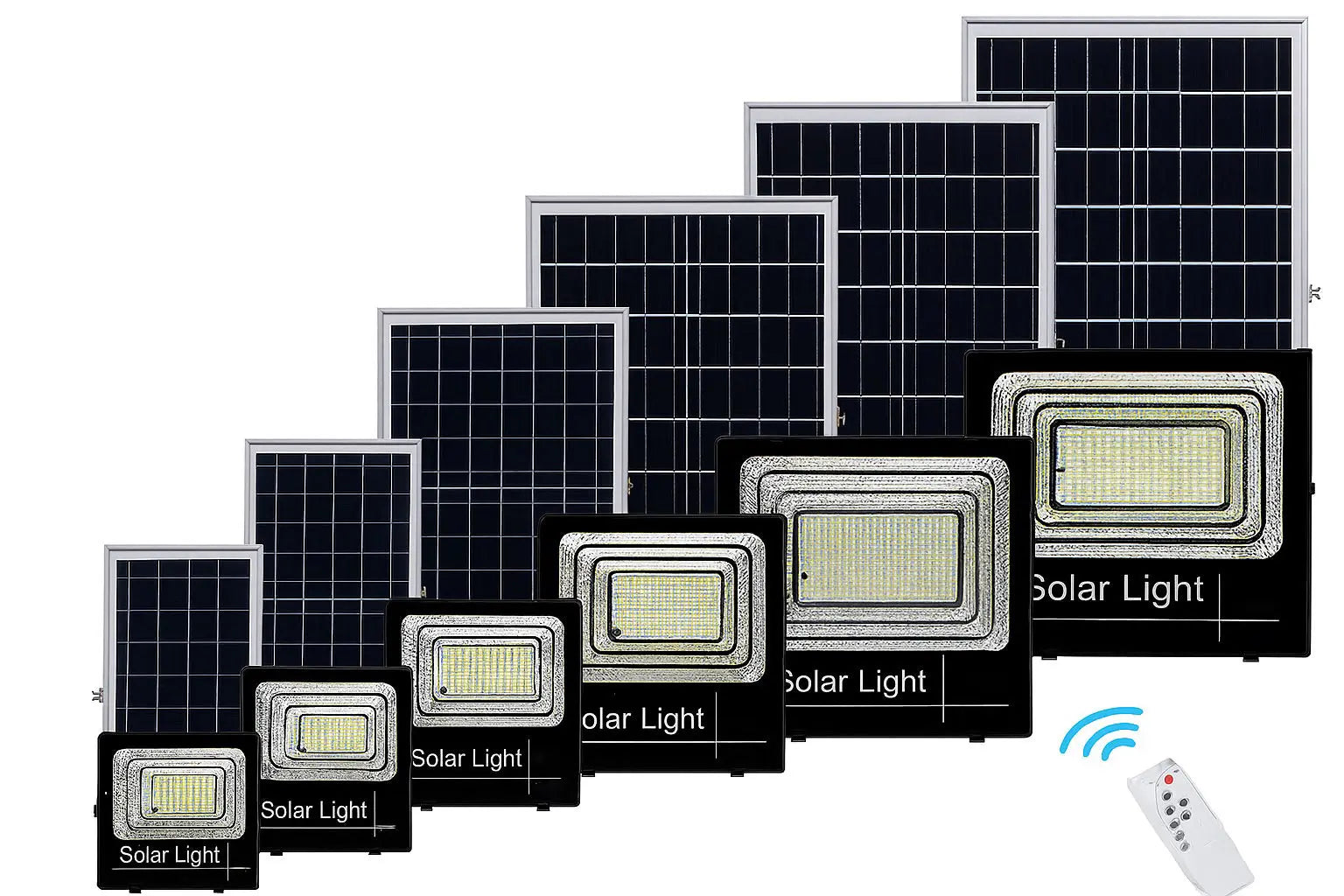 Proiector cu Panou Solar Jortan Clasic 1200W Glorio